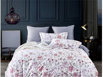 Постельное белье 2251-6 сатин премиум Евро сп / Asabella