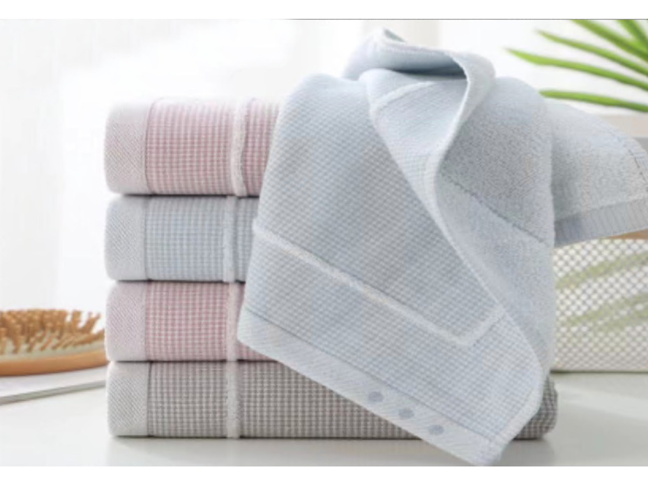 Полотенце 5106119 Мелкая клетка махровое 70*140 / 7-я Полотенце 5106119 Мелкая клетка махровое 70*140 / 7-я