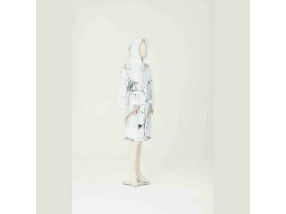 Халат детский Kite бамбуковый с капюшоном / Tivolyo Home