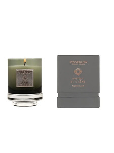 Виски и Дуб, Свеча в стеклянном стакане / StoneGlow