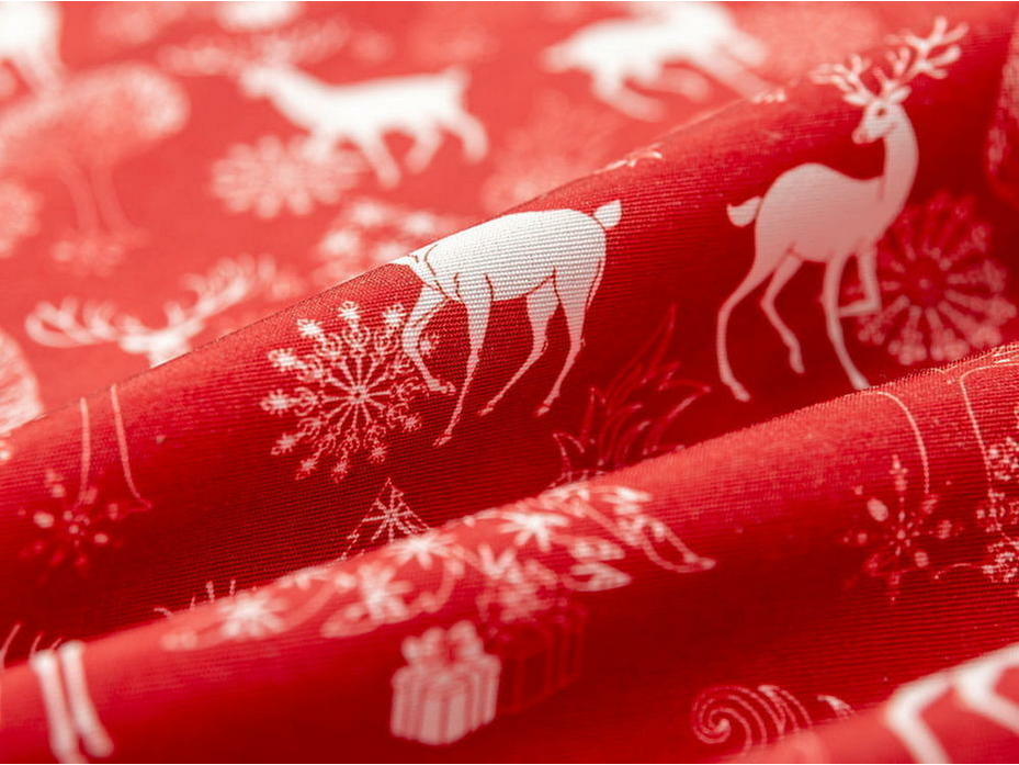 Скатерть НГ X-Mas Festive полиэстер 140*140 / Arya