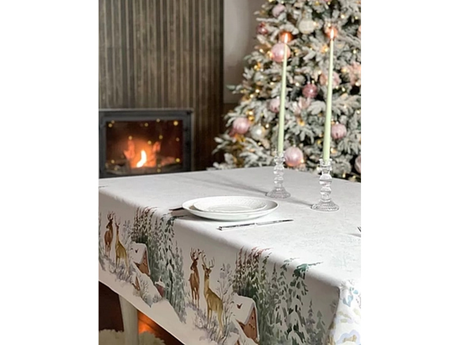 Скатерть Альпийский склон хлопковая 145*200 / Bloomia Скатерть Альпийский склон хлопковая 145*200 / Bloomia