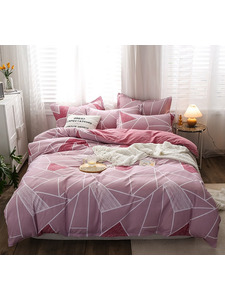 Постельное белье Геометрия 6232 поплин Семейный сп / Butterfly