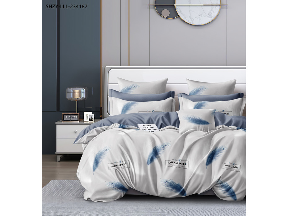 Постельное белье 6387 поплин Евро сп / Butterfly