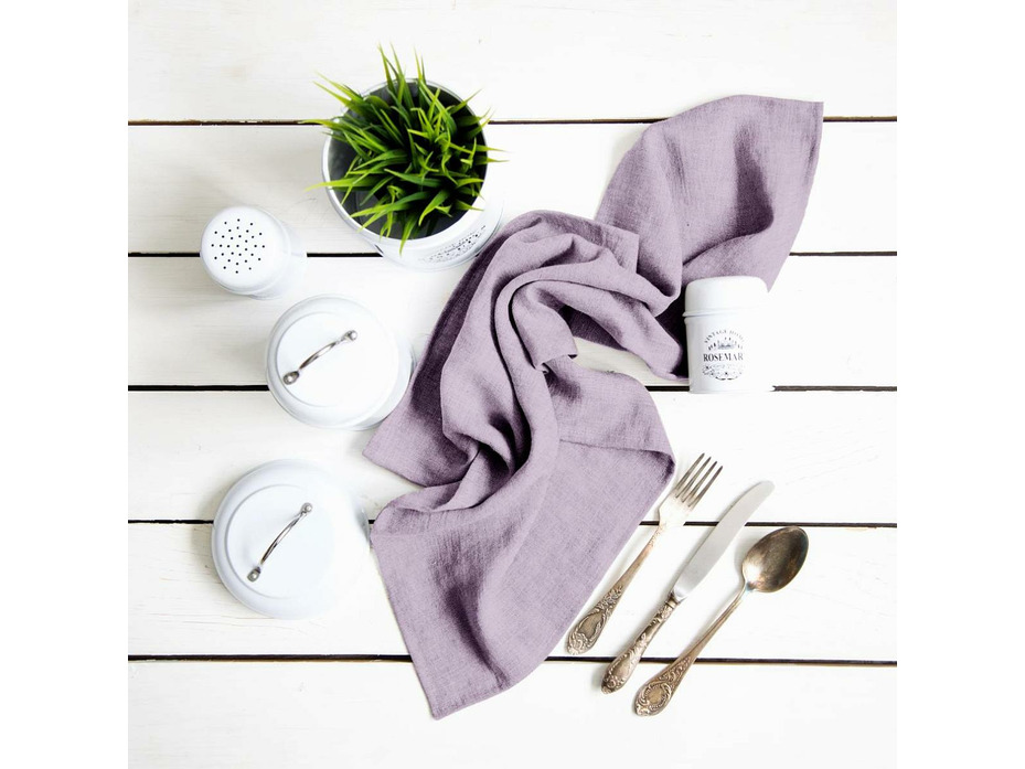 Полотенце 60008-17 (896384) Lavender хлопковое 45*60 / Wenge