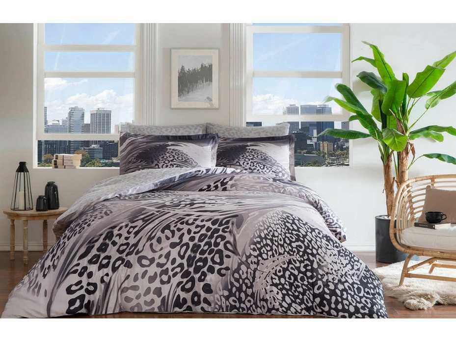 Постельное белье Berio сатин делюкс Семейный сп / Tac