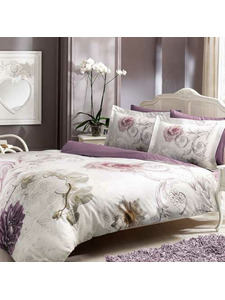 Постельное белье Lene сатин делюкс Евро сп / Тivolyo Home