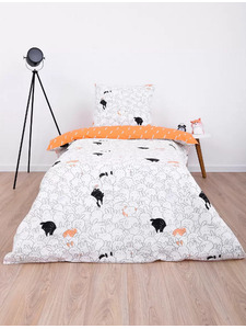 Постельное белье 70614(17) Наоки зайцы поплин 1,5 сп / Василиса