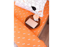 Постельное белье 70614(17) Наоки зайцы поплин 1,5 сп / Василиса