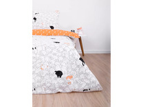 Постельное белье 70614(17) Наоки зайцы поплин 1,5 сп / Василиса