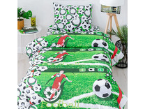 Постельное белье с простыней на резинке 5294 (24) Форвард поплин 1,5 сп / Василиса