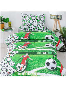 Постельное белье с простыней на резинке 5294 (24) Форвард поплин 1,5 сп / Василиса