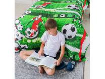 Постельное белье с простыней на резинке 5294 (24) Форвард поплин 1,5 сп / Василиса