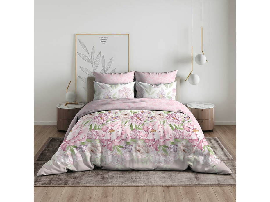 Постельное белье 10548 (220 Очарование бязь 1,5 сп / Василиса