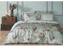 Постельное белье Melanio сатин, жатый шелк 1,5 сп / Tivolyo Home