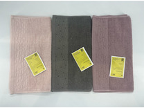 Полотенце 1504164 Однотонное с юордюром махровое 35*75 / 7-я