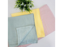 Полотенце 1506144 Однотонное вафельно-махровое 70*140 / 7-я