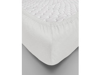 Простыня на резинке 0-0 Белый трикотажная 180*200 / Tia Простыня на резинке 0-0 Белый трикотажная 180*200 / Tia
