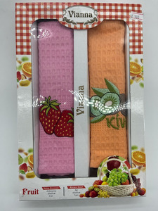 Набор полотенец Vianna вафельные (45*65, 2 шт) / Activ