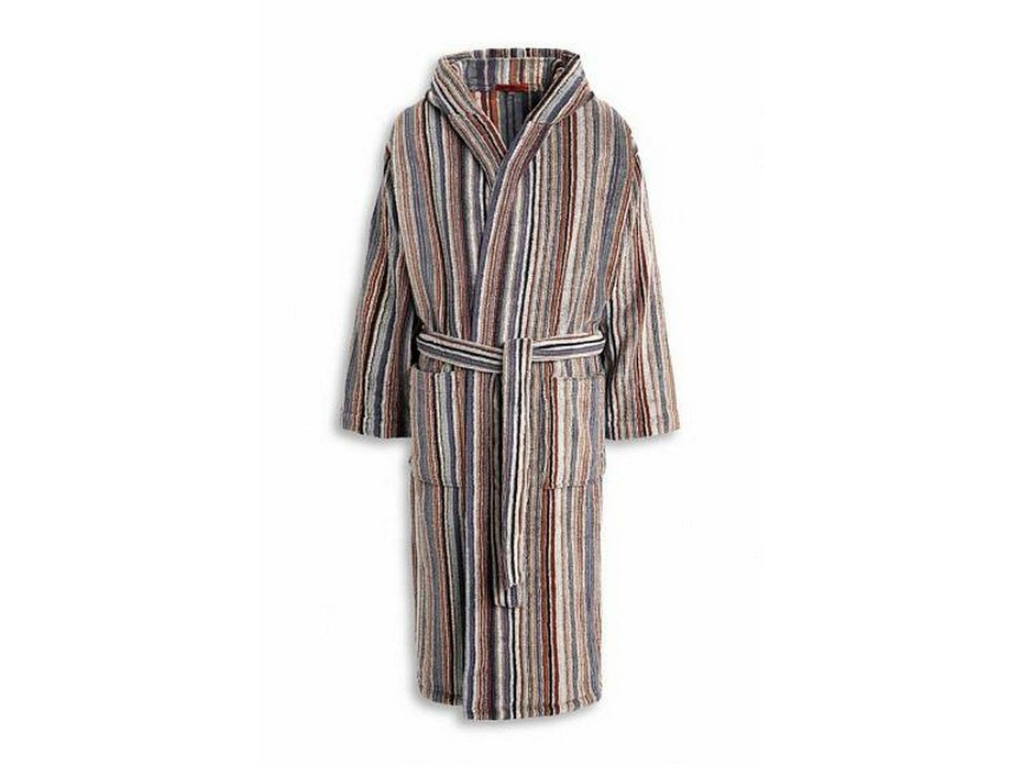 Халат унисекс Jazz махровый длинный с капюшоном / Missoni Home