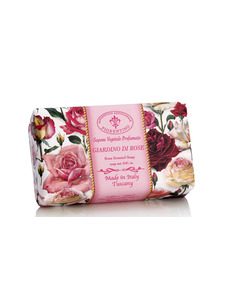 Мыло Garden rosa с ароматом садовой розы, 250 гр / Saponificio Artigianale Fiorentino