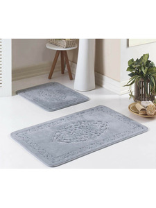 Набор ковриков для ванной Osmanli kv 115 хлопковый 50*60, 60*100 / Karven