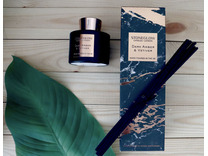 Темная амбра и ветивер / Диффузор с палочками 120 мл / StoneGlow