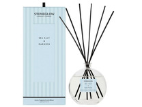 Морская соль и белый мох / Диффузор с палочками 460 мл / StoneGlow