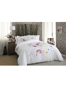 Постельное белье Clematis сатин digital Евро сп / Tac