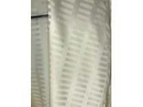 Халат мужской натуральный шелк, Пунктир кремовый / Silk Made in Germany