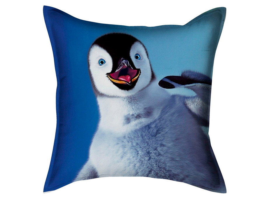 Наволочка декоративная Пингвин 0032К микрофибра 45*45 / Garden Наволочка декоративная Пингвин 0032К микрофибра 45*45 / Garden