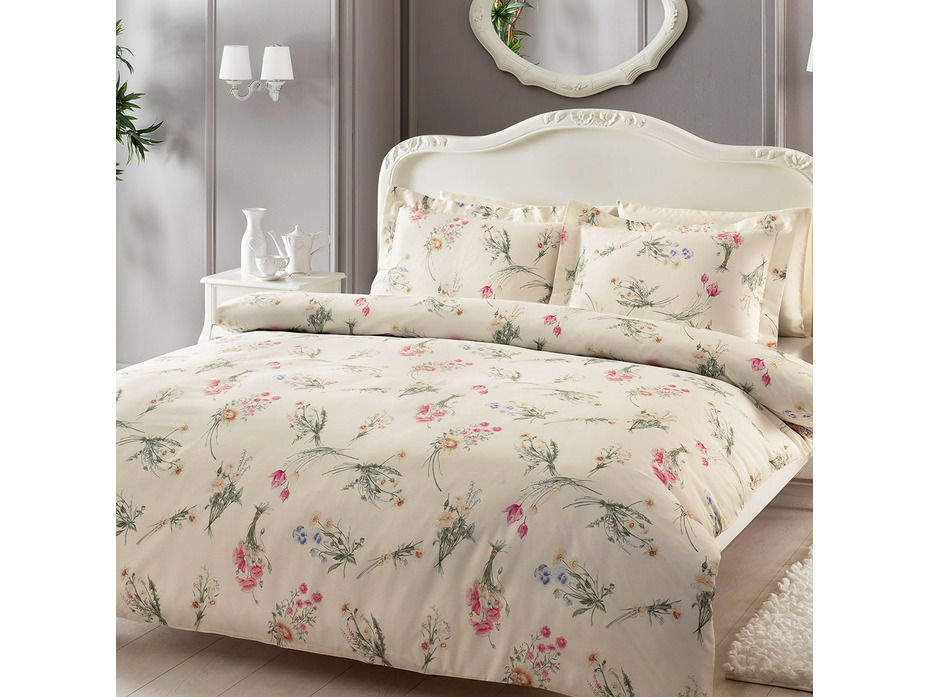 Постельное белье Elenore сатин делюкс Евро сп / Тivolyo Home