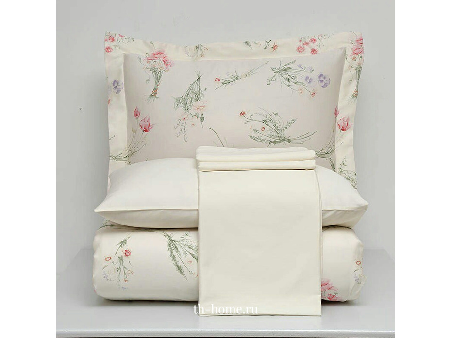 Постельное белье Elenore сатин делюкс Евро сп / Тivolyo Home