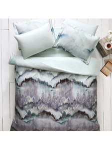 Постельное белье Forest сатин делюкс Евро сп / Тivolyo Home