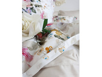 Постельное белье Finola сатин делюкс Евро макс сп / Tivolyo Home