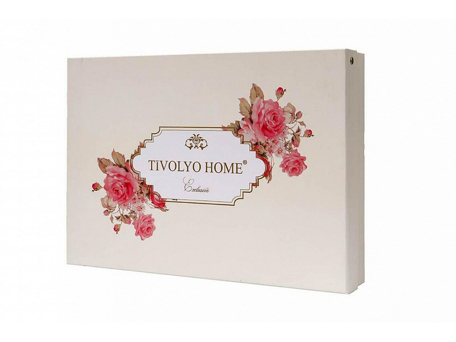 Постельное белье Finola сатин делюкс Евро макс сп / Tivolyo Home