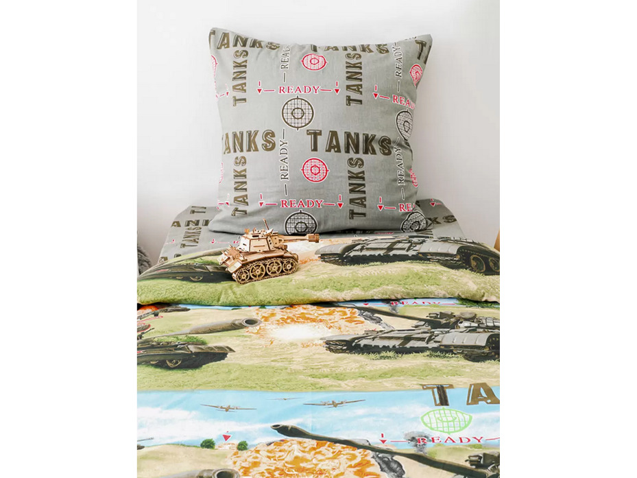 Постельное белье 5336(17) поплин 1,5 сп / Василиса