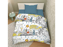 Постельное белье 9988 (17) У лесной тропы поплин 1,5 сп / Василиса