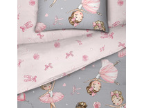 Постельное белье 500115 (24) Изящные балерины бязь 1,5 сп / Василиса