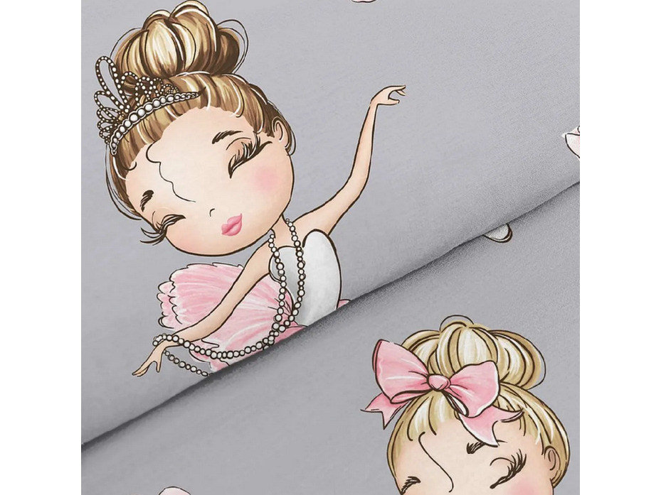 Постельное белье 500115 (24) Изящные балерины бязь 1,5 сп / Василиса