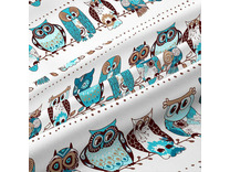 Постельное белье 7184 (22) Совушки бязь 2 сп / Василиса Постельное белье 7184 (22) Совушки бязь 2 сп / Василиса