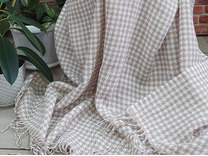 Плед Марокко хлопковый 140*200 / Белорусский лен