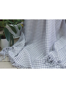 Плед Марокко хлопковый 140*200 / Белорусский лен