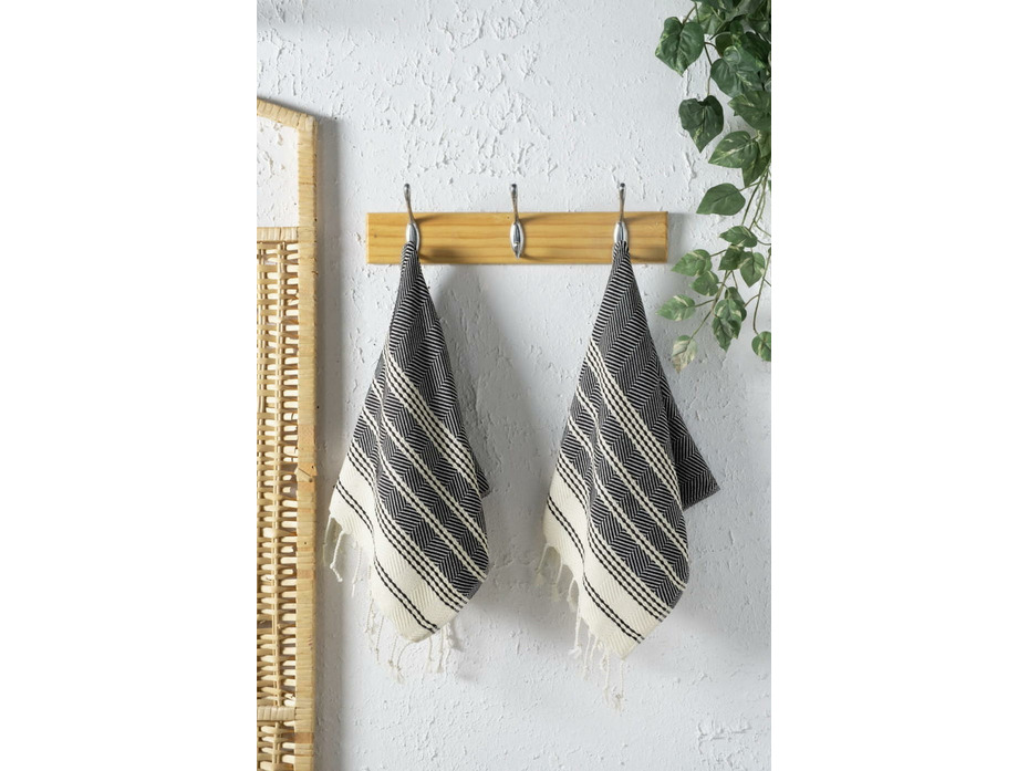 Набор полотенец Zigzag хлопковые 38*68 (2 шт) / Arya