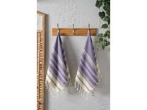 Набор полотенец Zigzag хлопковые 38*68 (2 шт) / Arya