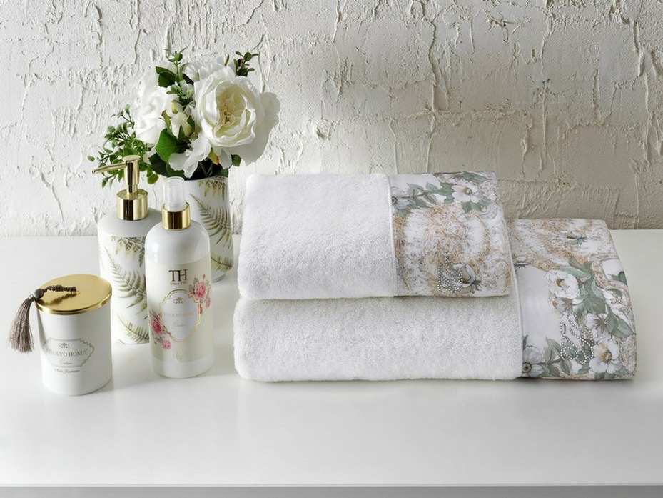 Набор полотенец Nikita махровые (50*100, полотенце 75*150) / Tivolyo Home