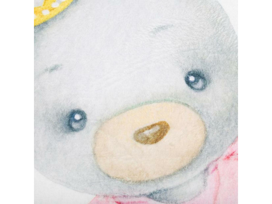 Плед 6948932 Принцесса флисовый 100*100 / Крошка Я Плед 6948932 Принцесса флисовый 100*100 / Крошка Я