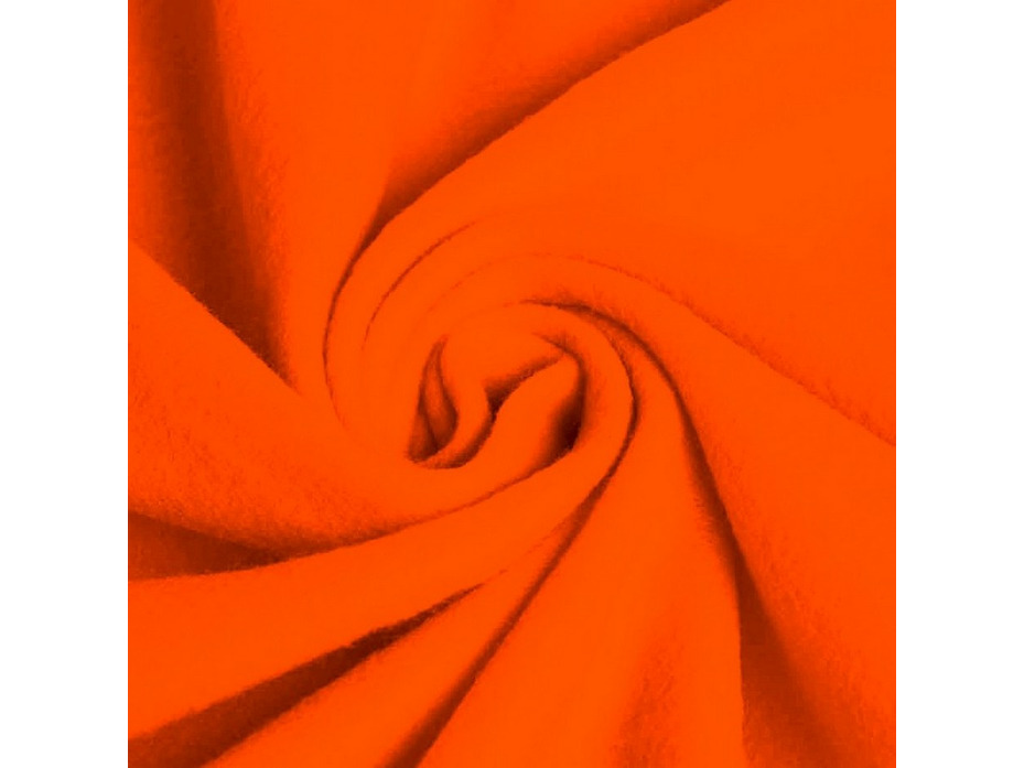 Плед 7584250 сочный апельсин флисовый 150*200 / Экономь и Я