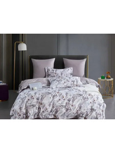 Постельное белье 2144-6 сатин премиум Евро сп / Asabella