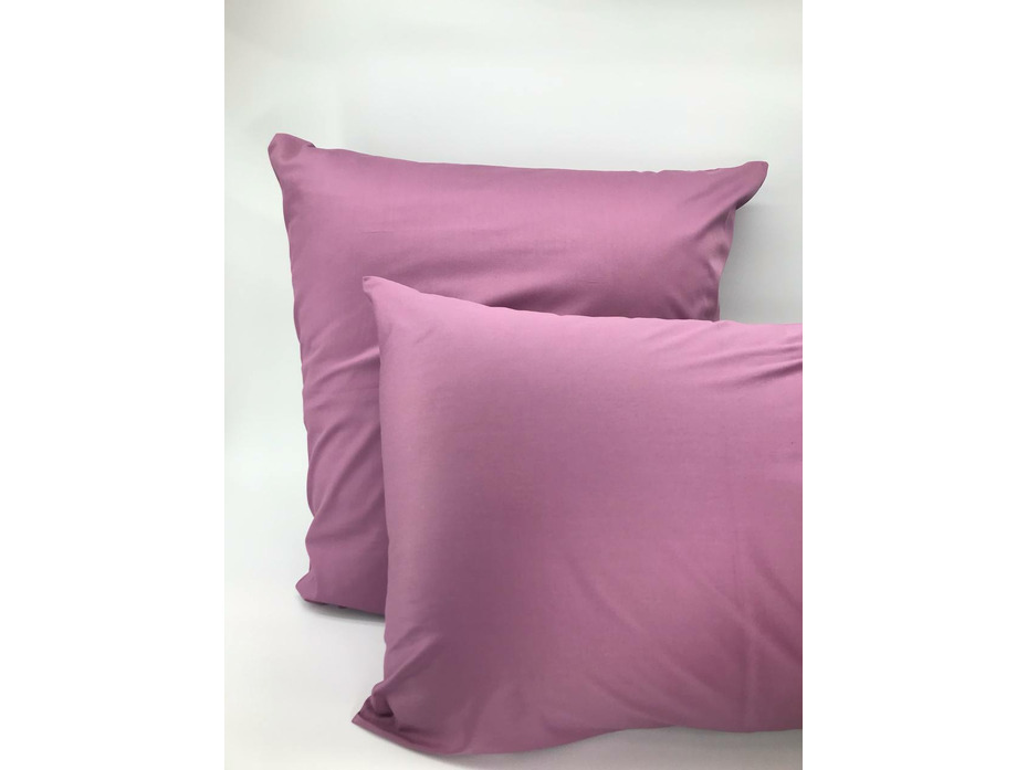 Наволочка KL-5 (18-3013) черника сатин однотонный 50*70 / Tia